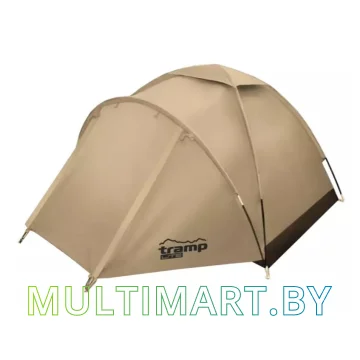 Треккинговая палатка Tramp Lite Fly 2 (V2) (песочный)